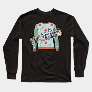 Retro Christmas Long Sleeve T-Shirt